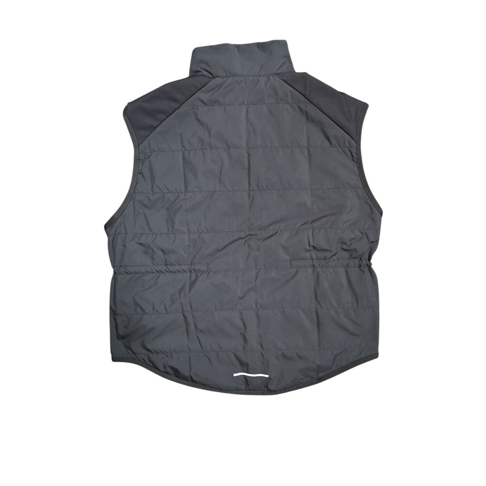 Nike Therma-FIT Womens Running Vest Black Quilted Puffer FB7537-010 Large NWT - Picture 2 of 8